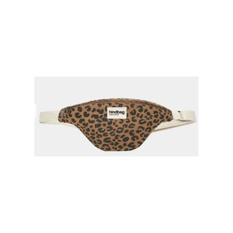 Sac banane Hindbag - Olivia - Leopard cannelle