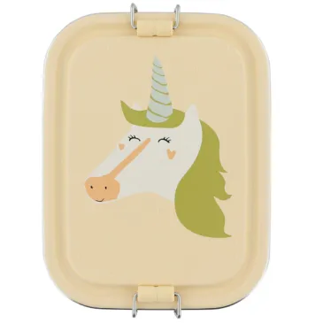 Lunch box métal - Licorne - Petite 800 mL