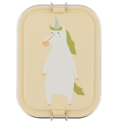 Lunch box métal - Licorne - Grande 1200 mL