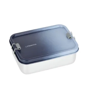 Boite à gouter inox - bleu foncé