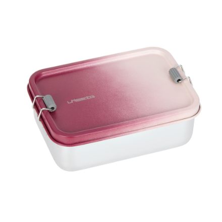 Boîte à goûter inox - Berry rose