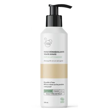 Huile démaquillante - Parfum lait d'amande - 150ML