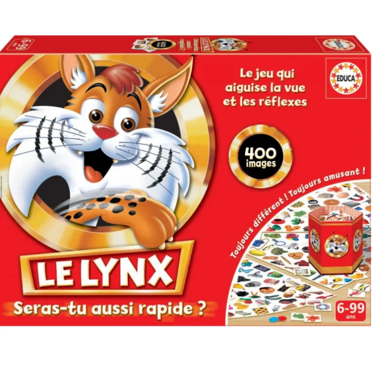 Jeu de société - Le Lynx - 6 ans