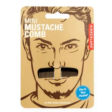 Peigne mini - Moustache 