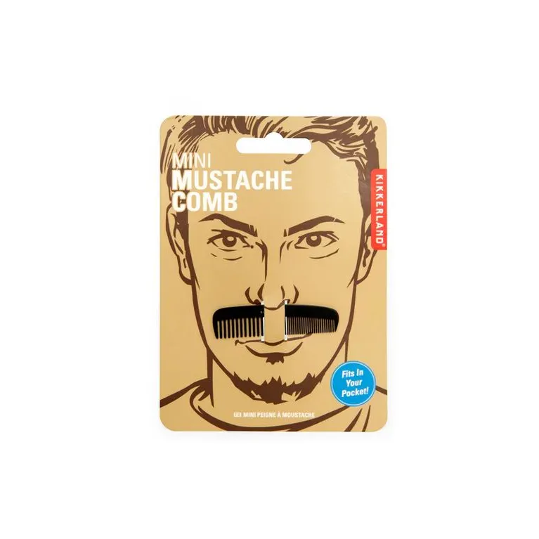 Peigne mini - Moustache 