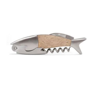Tire-bouchon - Poisson - Bois clair
