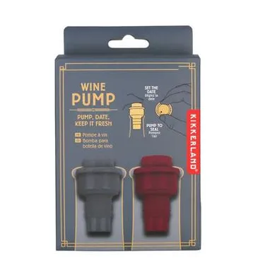 Pompe à bouteille de vin - Lot de 2 
