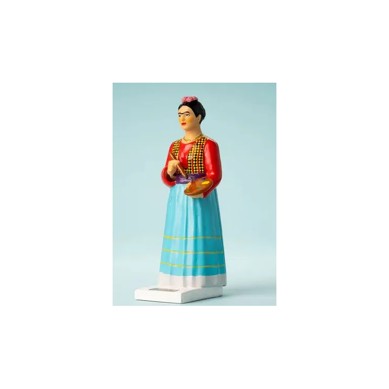 Figurine solaire Kikkerland - Frida Kahlo