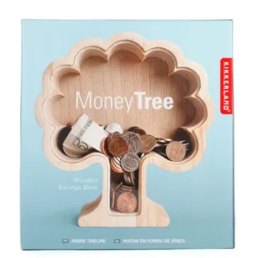 Tirelire Kikkerland - Arbre à monnaie 