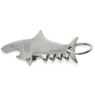 Porte-clé requin - Tire-bouchon & décapsuleur