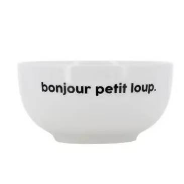 Petit bol - Bonjour qui - Petit loup Félicie Aussi