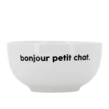 Petit bol - Bonjour qui - Petit chat Félicie Aussi
