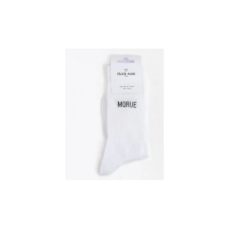 Paire de chaussettes - Morue - 36-40 - Blanc