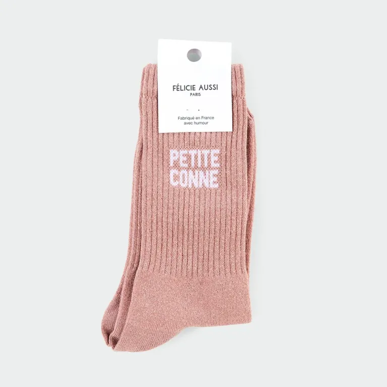Paire de chaussettes - Felicie aussi - Pailletées - Petite conne - 36-40 