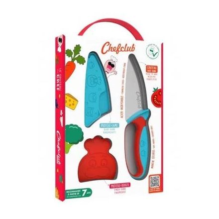 Couteau du chef - Chefclub Kids - Bleu & Rouge