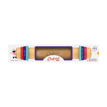 Rouleau à pâtisserie avec anneaux ajustables - ChefclubKids