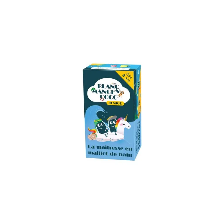 Blanc manger coco - Junior - La maîtresse en maillot de bain