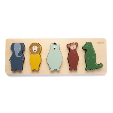 Puzzle de formes en bois - Animaux 