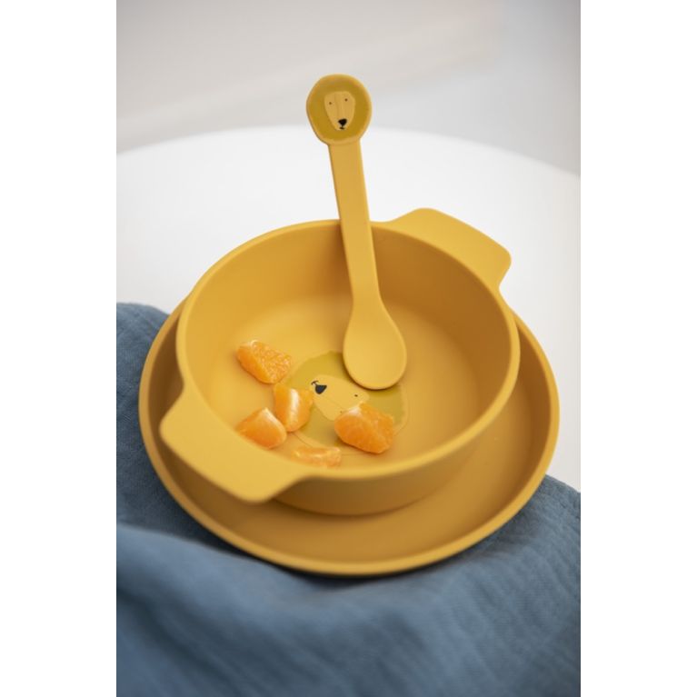 Bol à manger - Silicone - Lion 