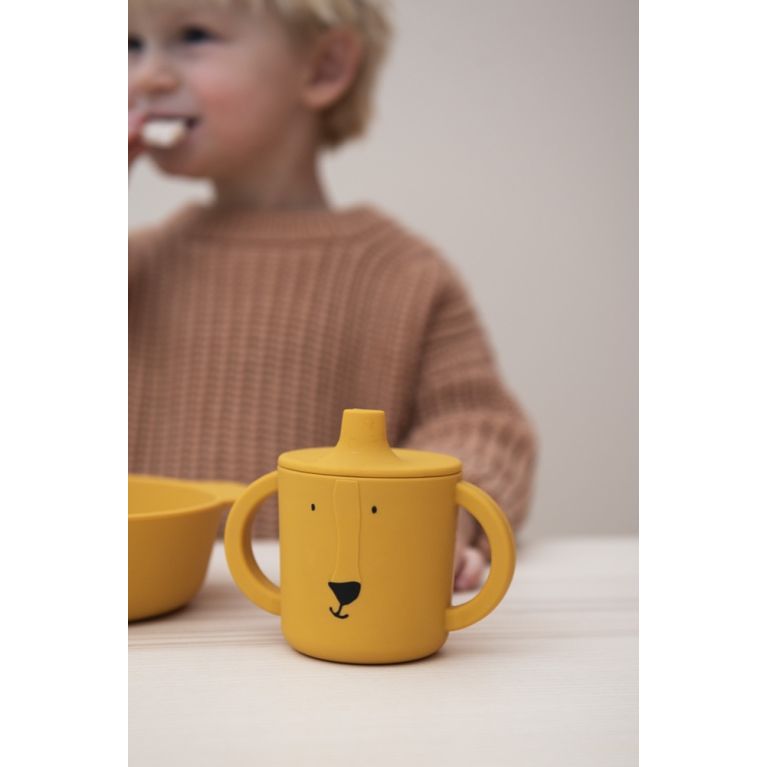 Tasse d'apprentissage - Silicone - Lion