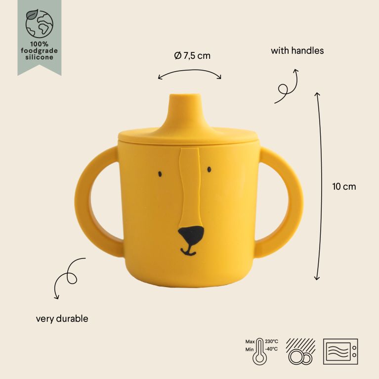 Tasse d'apprentissage - Silicone - Lion