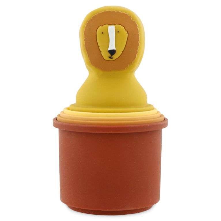 Gobelets empilables - 5 pièces - Lion 