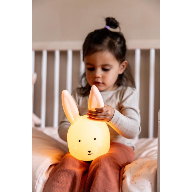 Veilleuse en silicone rechargeable - Mr. Rabbit