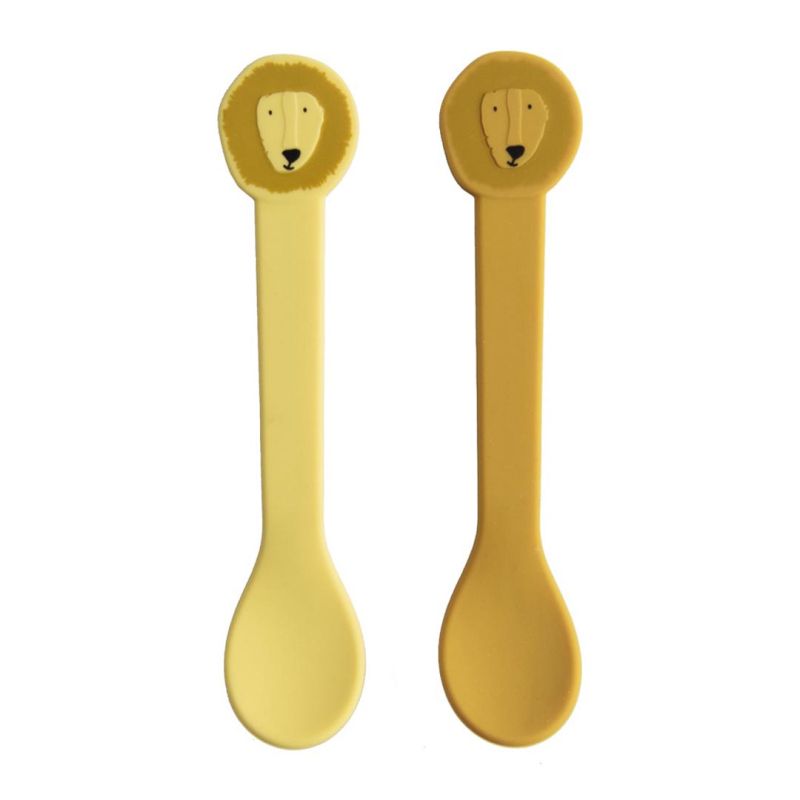 Lot de 2 cuillères en silicone - Lion 