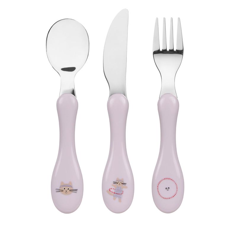 Set de couverts inox - Team chat