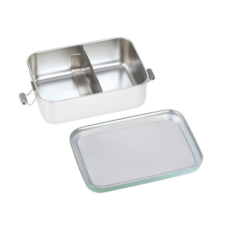 Boîte à goûter inox - Olive vert