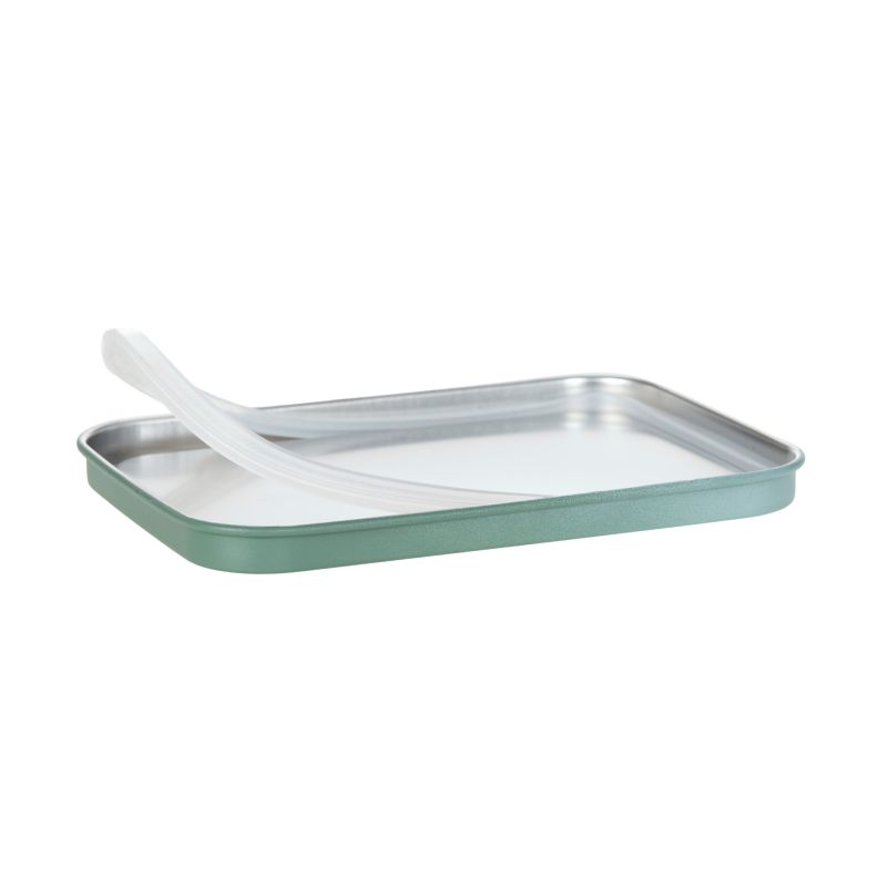 Boîte à goûter inox - Olive vert