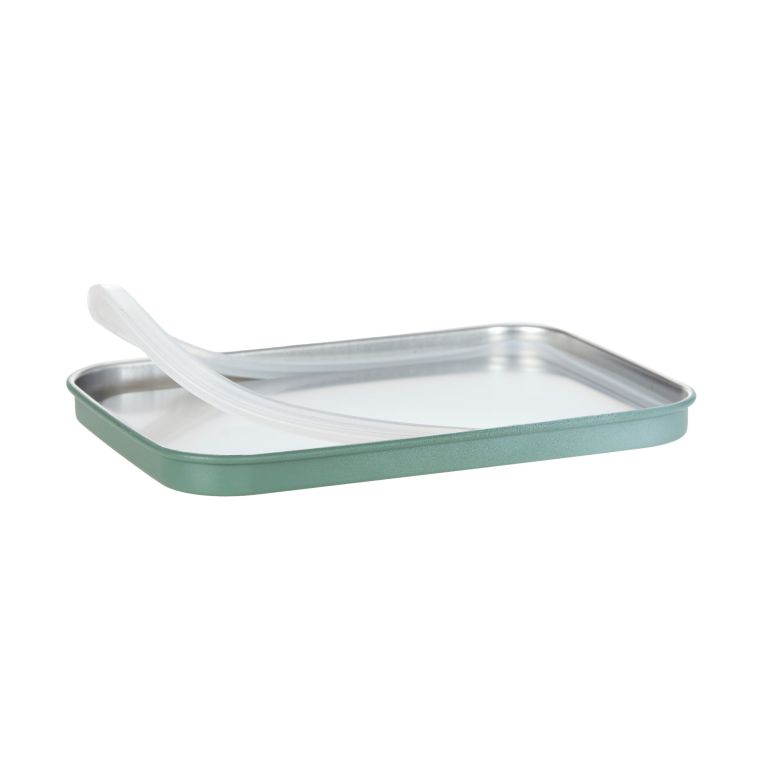 Boîte à goûter inox - Olive vert