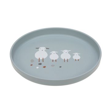 Assiette - Tiny Farmer - Mouton - Bleu 