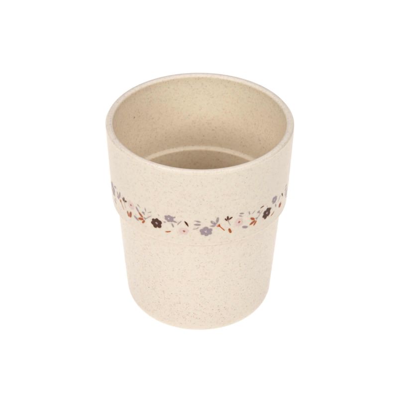 Gobelet tasse- oie et fleurs - Polypropylène, cellulose