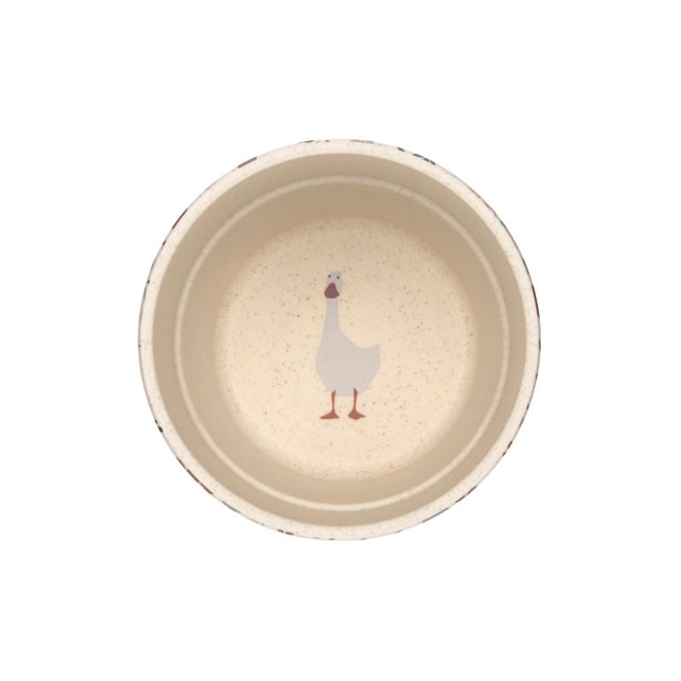 Gobelet tasse- oie et fleurs - Polypropylène, cellulose