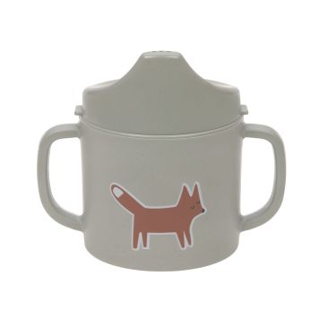 Tasse d'apprentissage - Little Forest - Renard - Gris vert