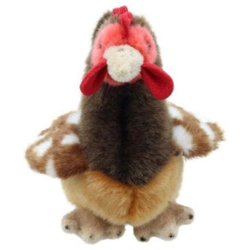 Petite peluche poule