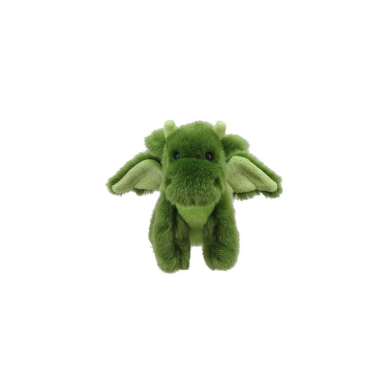 Peluche - Mini dragon vert 
