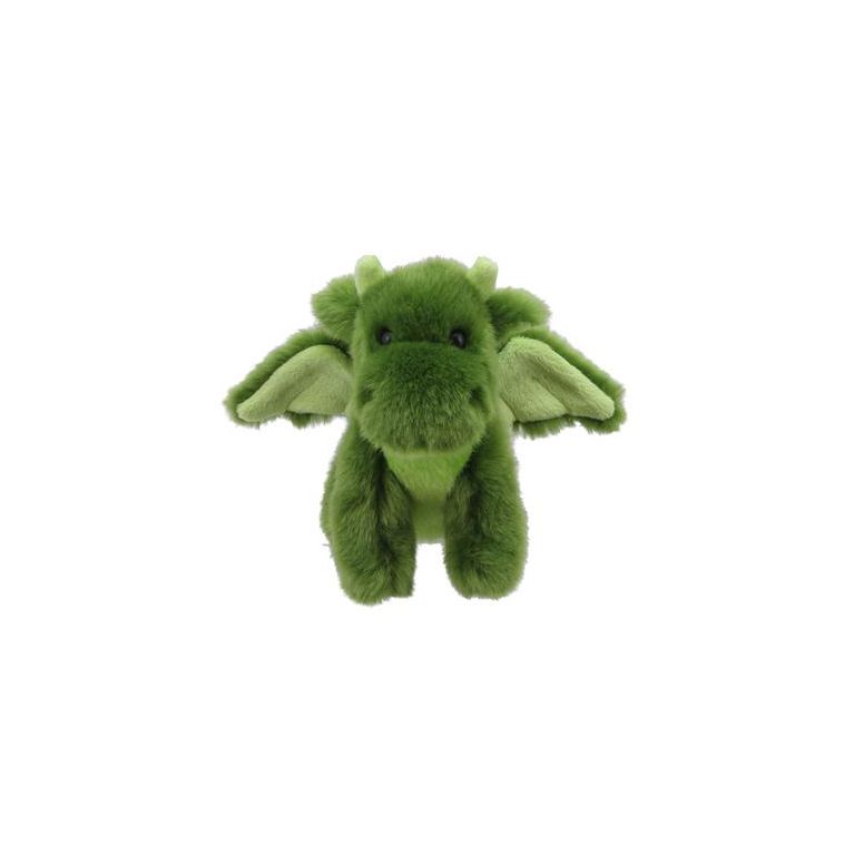 Peluche - Mini dragon vert 