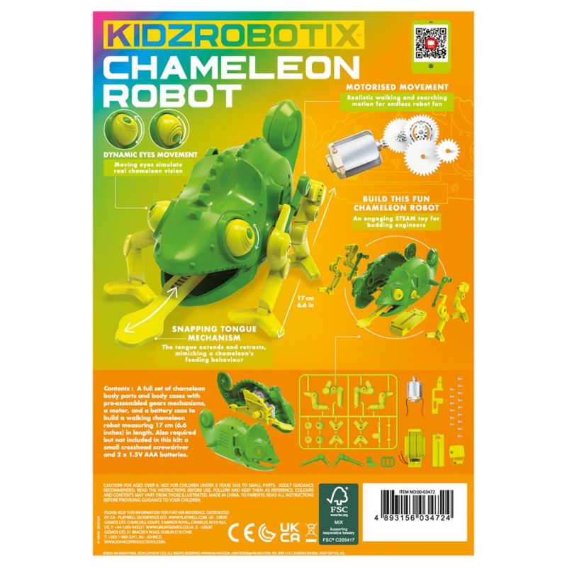 Cyborg caméléon - kidzrobotix