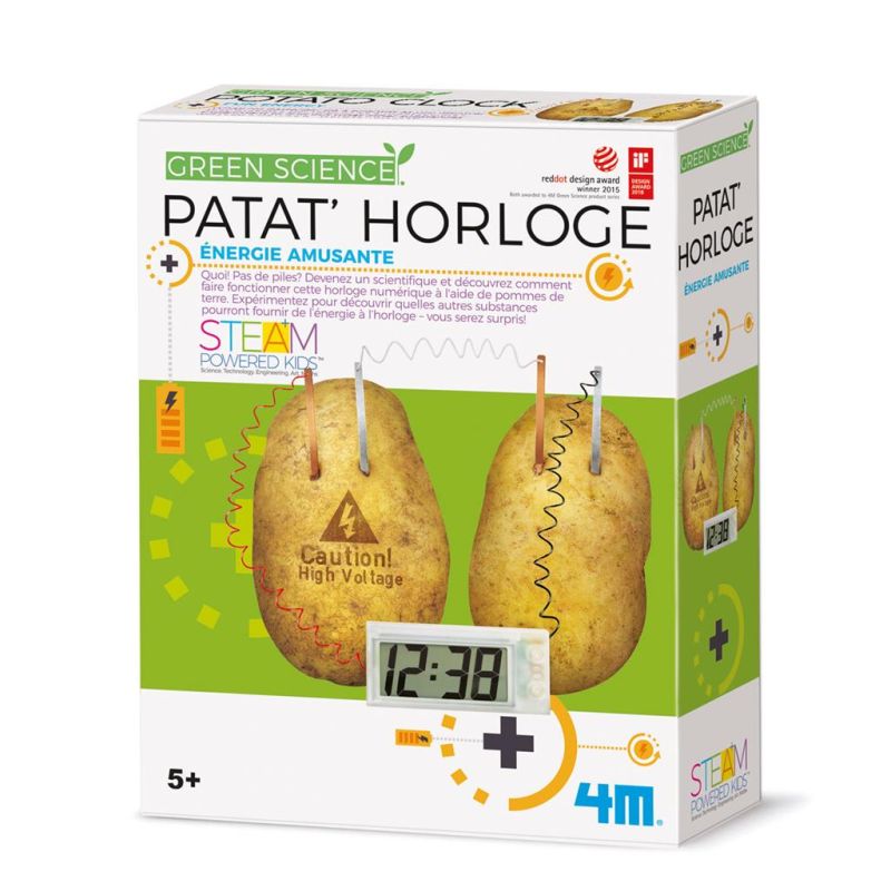Patate horloge / green science