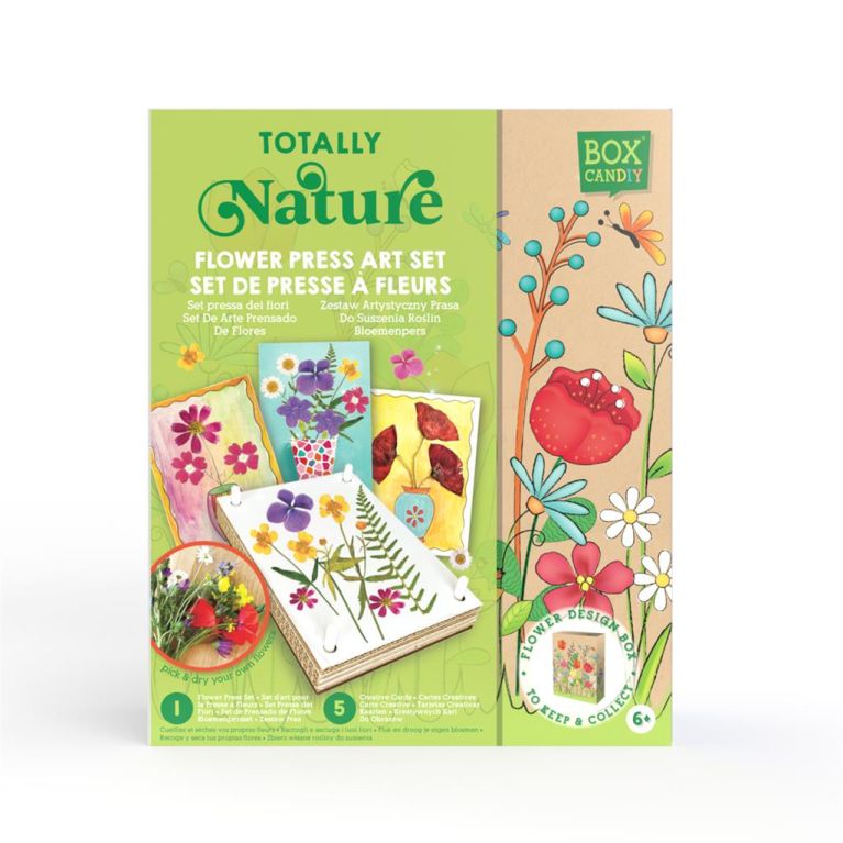 Set de presse à fleurs - Boîte cadeau