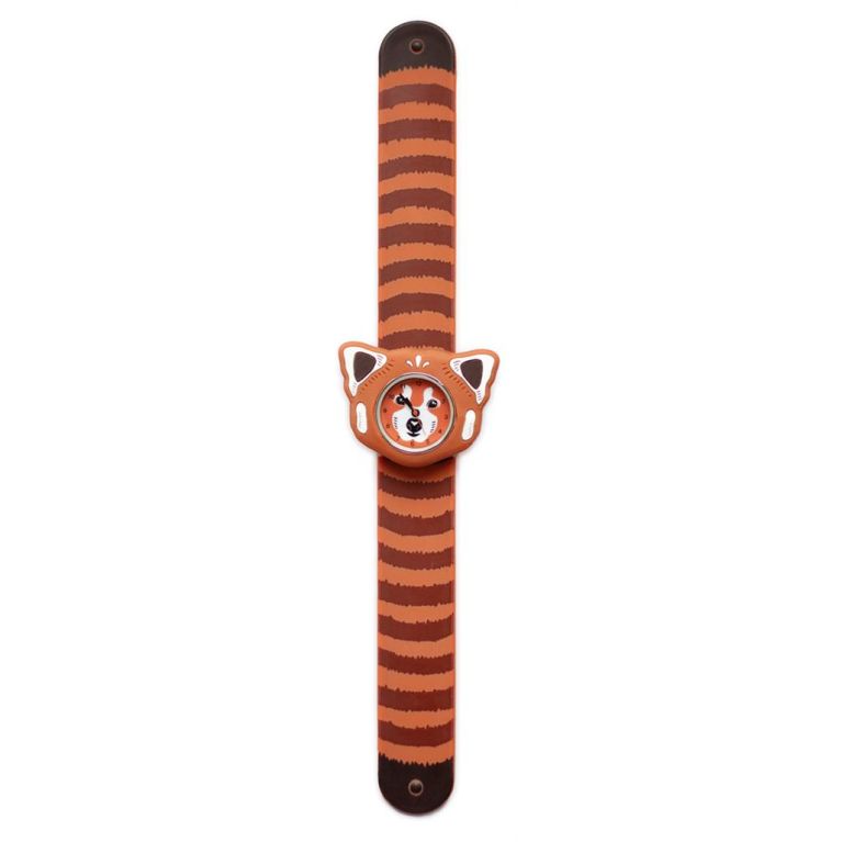 Montre Slap 22 cm silicone doux - Panda roux