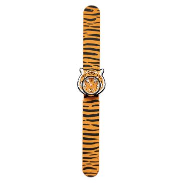 Montre Slap 22 cm silicone doux - Tigre