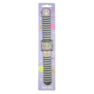 Montre Slap 22 cm silicone doux - Chat