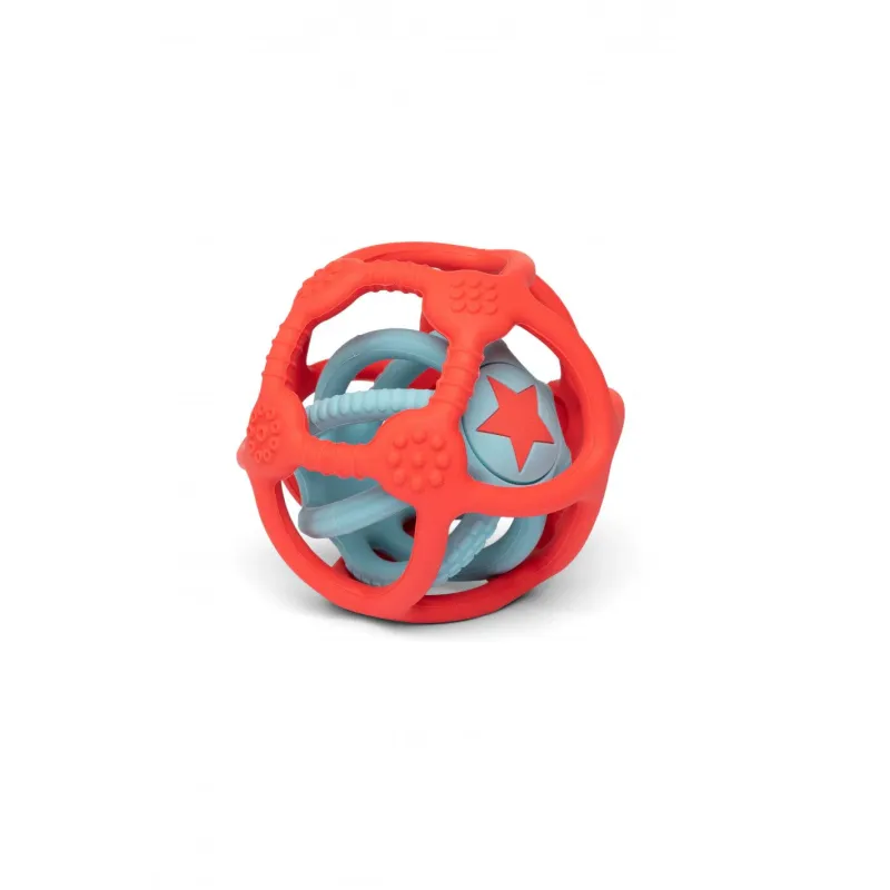 Set de deux balles sensorielles orange et bleu