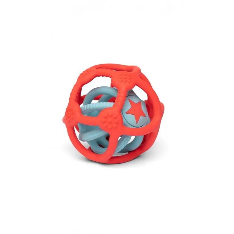 Set de deux balles sensorielles orange et bleu