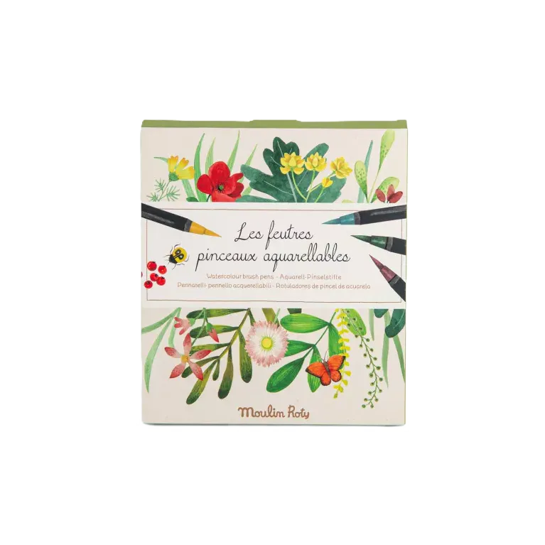 12 feutres aquarelle - Le jardin du moulin