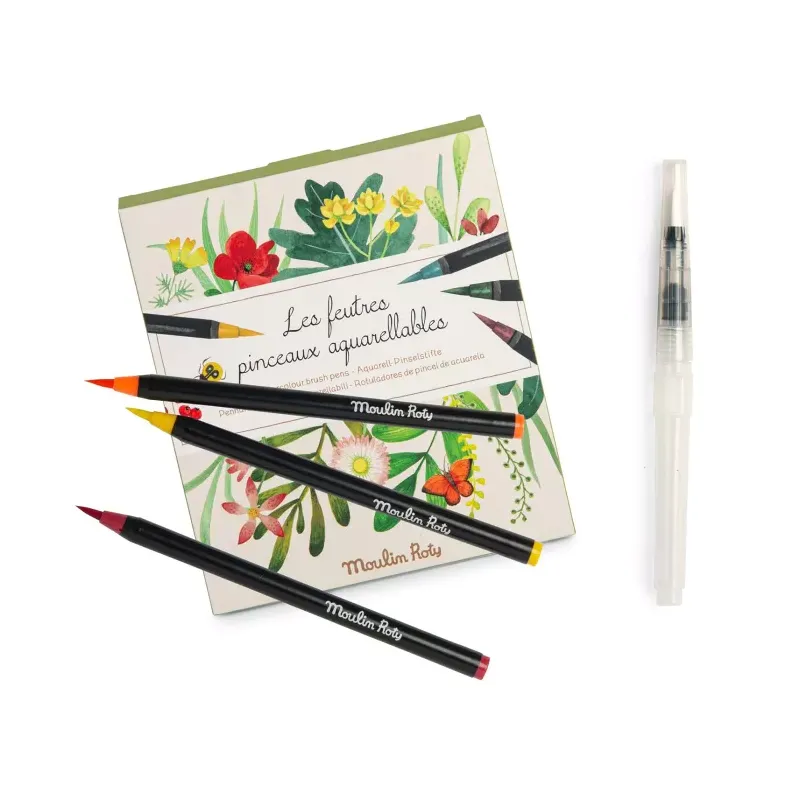 12 feutres aquarelle - Le jardin du moulin