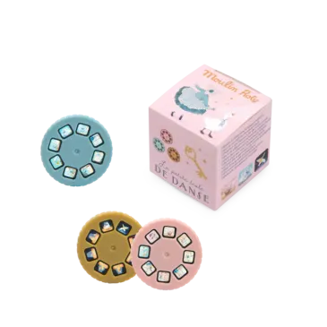 Boîte de 3 disques pour lampe à histoires - La petite école de danse 